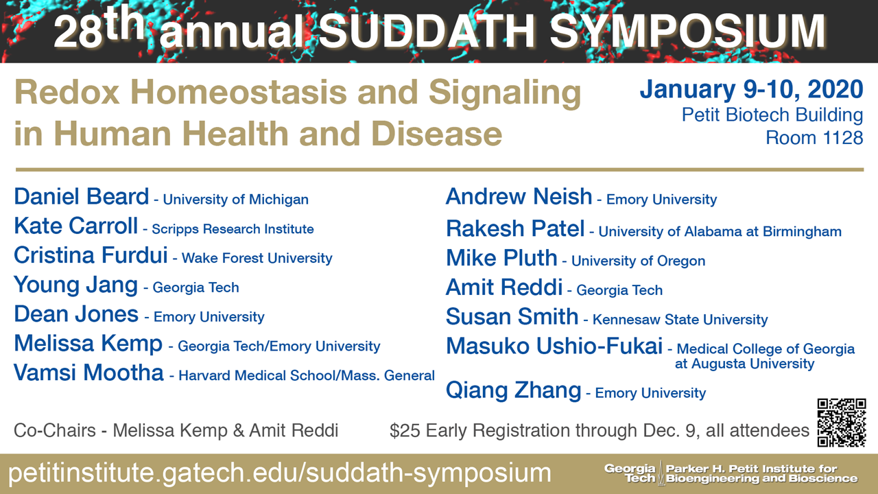2020 Suddath Symposium speakers
