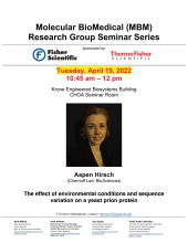 April 19, 2022 MBM Seminar