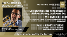 Michael Filler celebrates silicon