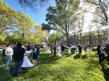 The 2022 Spring Sciences Celebration, held on April 14 at Harrison Square. (All photos: Jess Hunt-Ralston)