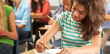 Students in classroom