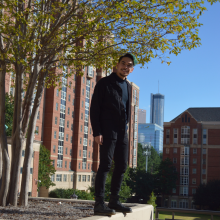 Yassin Watson is a graduating student with dual degrees in biology and industrial engineering, plus dual minors in social justice and physiology. Yassin Watson is a graduating student with dual degrees in biology and industrial engineering, plus dual minors in social justice and physiology.