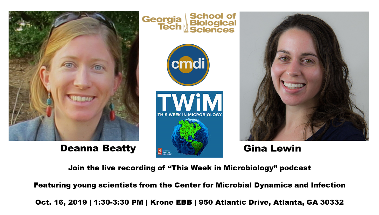 Deanna Beatty and Gina Lewin in This Week in Microbiology